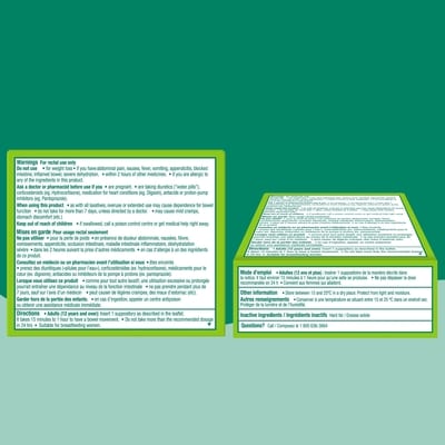 Suppositoires Laxatif Bisacodyl, 10mg