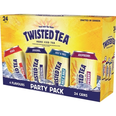 Twisted Tea Twisted Tea Variety (ID required at pick-up) 24x355.0 ml, $0.66/100ml