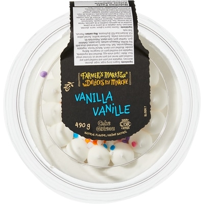 Farmer's Market Vanilla Cake 490 g, $1.63/100g