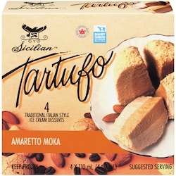Sicilian Tartufo Amaretto Mocha - 4x110.0 ml | Fortinos