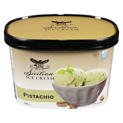 Sicilian Ice Cream Pistachio 1.65 l, $0.50/100ml
