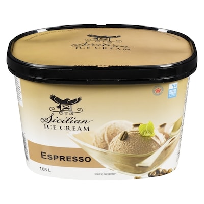 Sicilian Ice Cream Espresso 1.65 l, $0.50/100ml