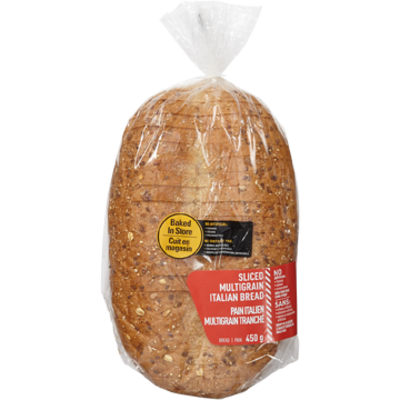 null Italian Multigrain Bread Sliced 450 g, $0.71/100g