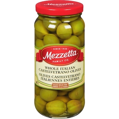 Mezzetta Italian Castelvetrano Whole Green Olives 283 g, $3.53/100g