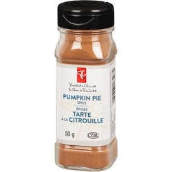 President's Choice Pumpkin Pie Spice 50 g Dominion Stores of