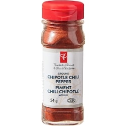 President's Choice Ground Chipotle Chili Pepper 54 g, $12.02/100g