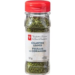 le Choix du Président Feuilles de coriandre 12 g, 50,00 $/100g