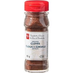 President's Choice Ground Cloves 43 g, $15.09/100g