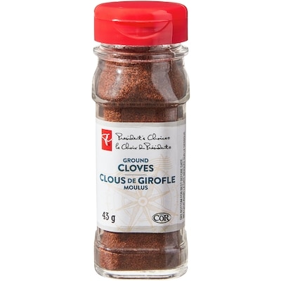 President's Choice Ground Cloves 43 g, $15.12/100g