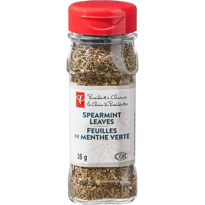 President's Choice Spearmint Leaves 16 g, $40.56/100g