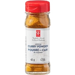 le Choix du Président Poudre de cari mi-piquant 42 g, 14,29 $/100g