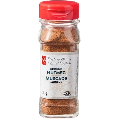President's Choice Ground Nutmeg 51 g, $12.73/100g