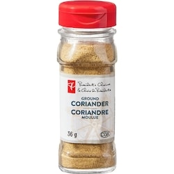 President's Choice Ground Coriander 36 g, $15.28/100g