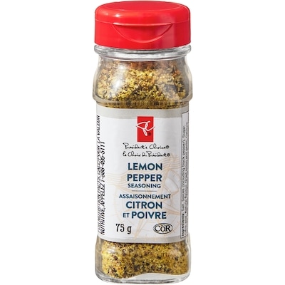 President's Choice Lemon Pepper Seasoning 75 g, $8.67/100g