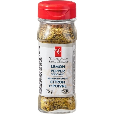 le Choix du Président Assaisonnement citron et poivre 75 g, 8,67 $/100g