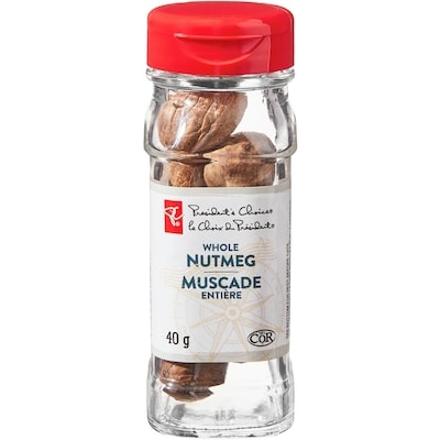 le Choix du Président Muscade entière 40 g, 16,23 $/100g