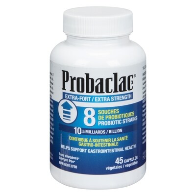 Probaclac X Extra-Fort Capsules Végétales 45 ea, 0,69 $/1ch