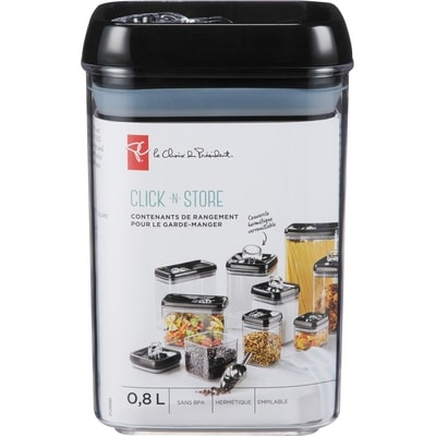 President's Choice Click N' Store, 0.8L Container 1 ea, $9.00/1ea