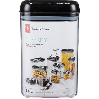 President's Choice Click-n-Store Pantry Container 3.4L 1 ea, $16.00/1ea