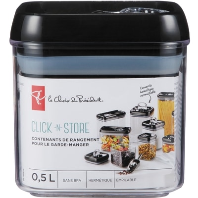 le Choix du Président Click-n-Store Contenant 0,5 L 1 ea, 7,00 $/1ch
