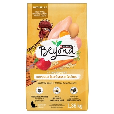 Purina Beyond recette de poulet élevé dans une ferme et de farine d'avoine entière simply 1.36 kg, 1,10 $/100g