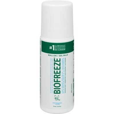 Biofreeze Gel bille soulagement de la douleur grâce à la cryothérapie 74 ml, 18,91 $/100ml