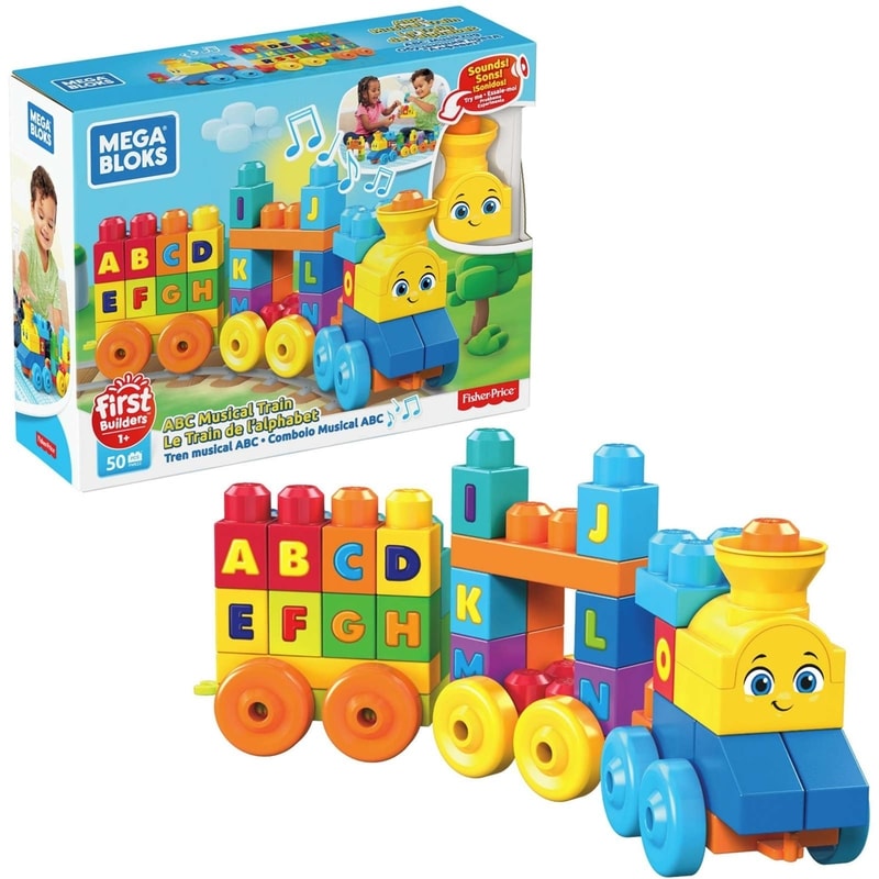 Mega Bloks ABC Musical Train - 1 ea | Real Canadian Superstore