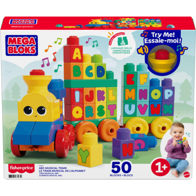 Mega Bloks ABC Musical Train 1 ea, $30.00/1ea