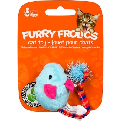 Cat Love Furry Frolics Catnip Mouse Toy 1 ea, $2.79/1ea