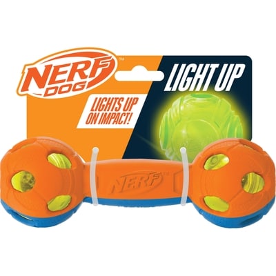 Nerf LED Bash Barbell Dog Toy 1 ea, $15.99/1ea