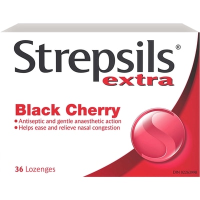 Strepsils Black Cherry 36 ea, $0.31/1ea