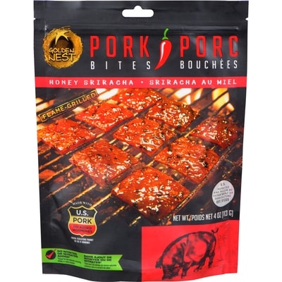 Golden Nest Honey Sriracha Pork Bites  113.4 g, $7.49/100g