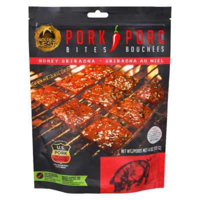 Golden Nest Gdns Bch Porc Sriracha Miel 113.4 g, 7,49 $/100g