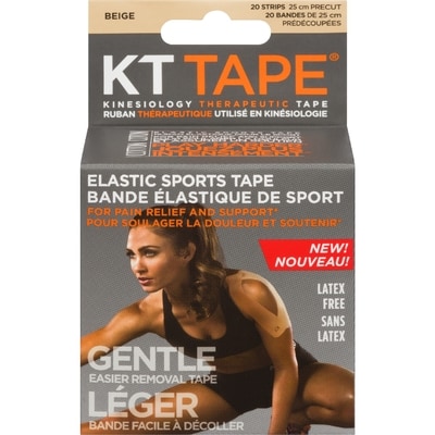 KT Tape Pro Kinesiology Therapeutic Tape Gentle Beige 20 ea, $0.80/1ea