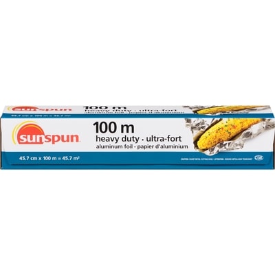 Sunspun Heavy Duty Aluminum Foil 1 ea, $32.99/1ea