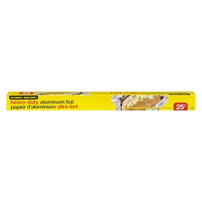No Name Aluminum Foil Heavy-Duty 25' 1 ea, $5.00/1ea