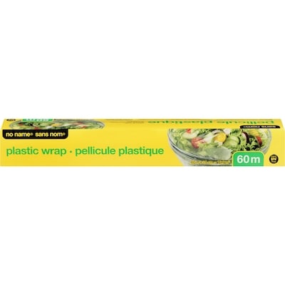 No Name Plastic Wrap 60m 1 ea, $3.99/1ea
