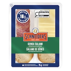 Schneiders Trousse-collation au salami de Gênes salé à sec 75 g, 3,33 $/100g