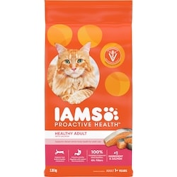 Iams Proactive Health Healthy Adult With Salmon Dry Cat Food 3.18 kg, $0.94/100g