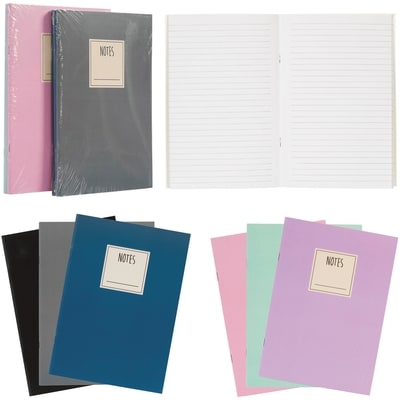 null 3pk Notebooks 3x1.0 ea, $1.33/1ea