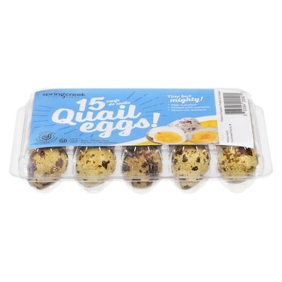 Spring Creek Quail Eggs 15 ea, $0.27/1ea