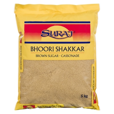Suraj Brown Sugar Bhoori Shakkar 5 kg, $0.26/100g