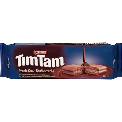 Arnott's Tim Tam Double Coat Chocolate Biscuits  200 g, $1.75/100g