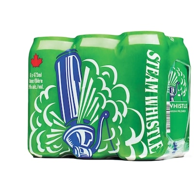 Steam Whistle Beer, 6-cans (ID required at pick-up) 6x473.0 ml, $0.72/100ml