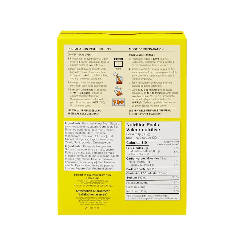 Southern Fried-Style Coating Mix