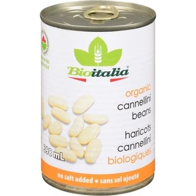 Bioitalia Organic Cannellini Beans 398 ml, $0.75/100ml