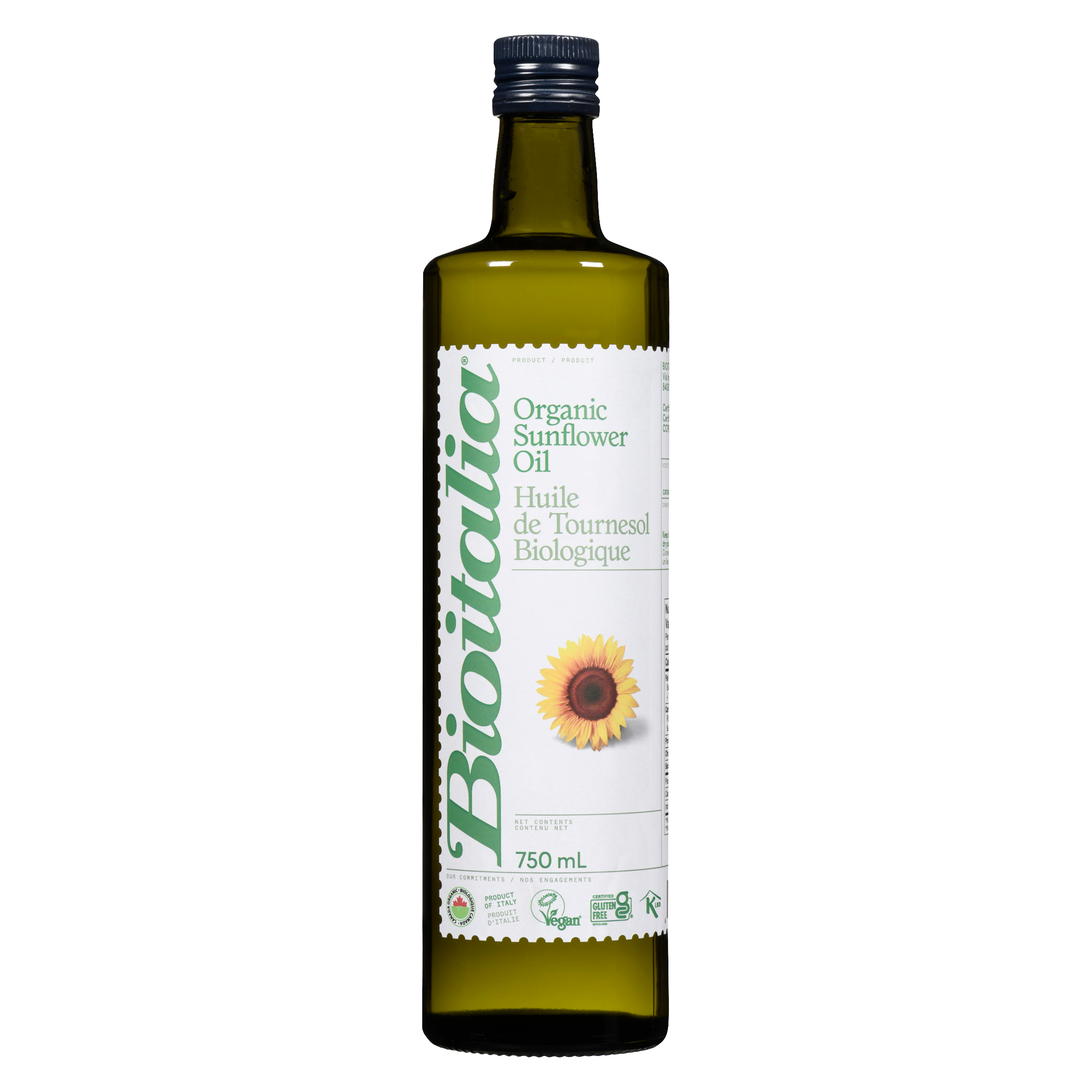 Bioitalia Organic Sunflower Oil - 750 ml | Loblaws