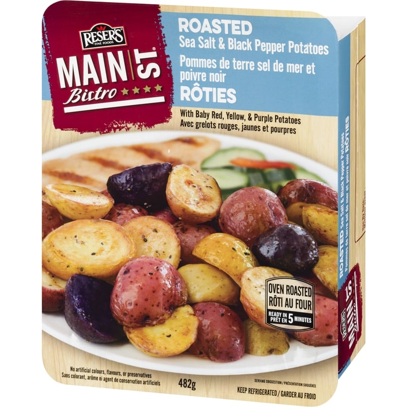 Roasted Sea Salt and Black Pepper Potato