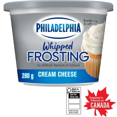 Philadelphia Glaçage au fromage à la crème fouetté 280 g, 2,07 $/100g