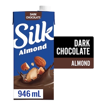 Silk Almond Milk Alternative, Dark Chocolate, Dairy Free, Shelf Stable 946 ml, $0.35/100ml